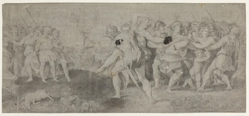 Sabinerindernes rov av Raphael