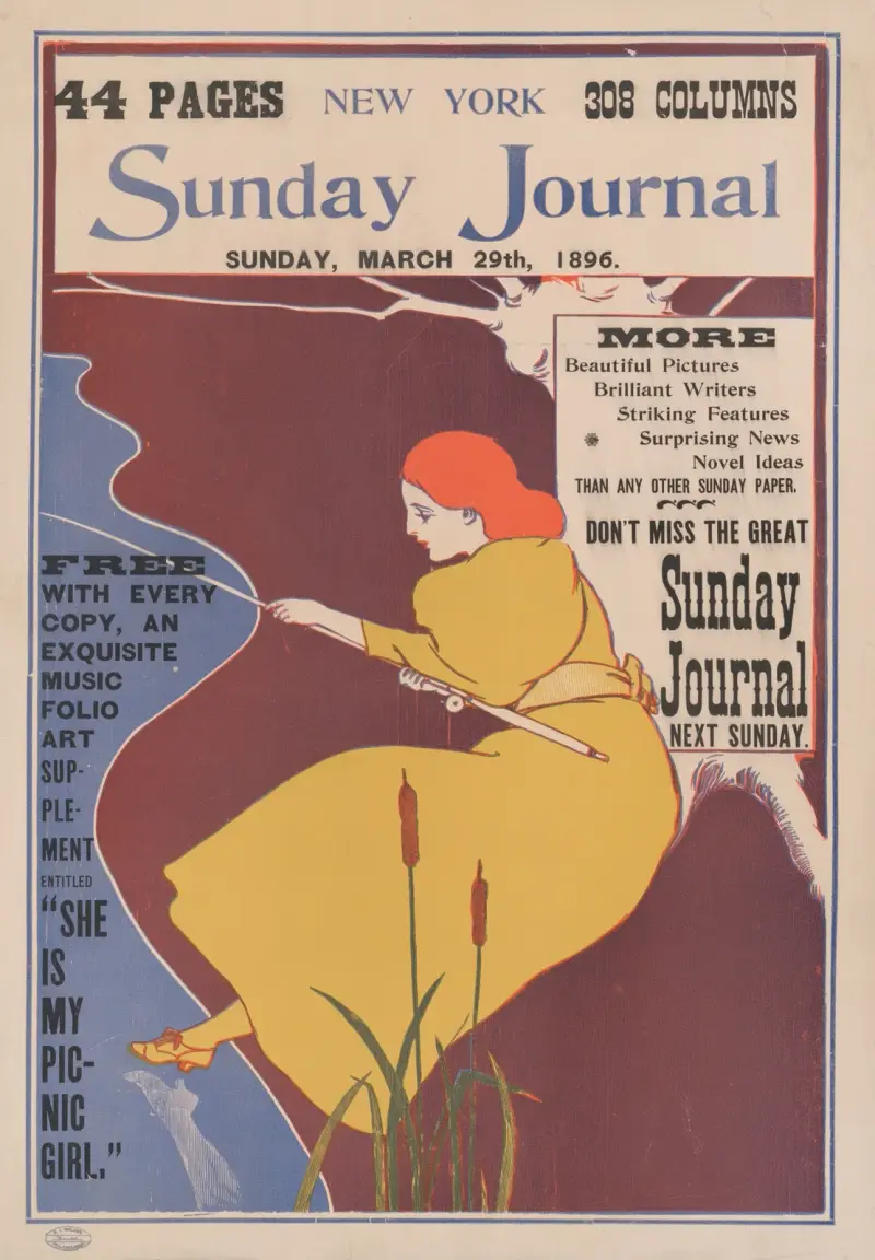 New York Sunday Journal, Sonntag, 29. März 1896 von George Reiter Brill