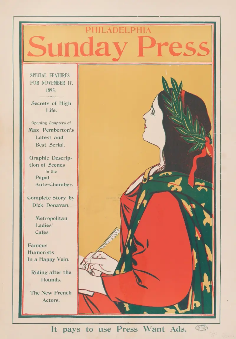 Special features, Nov. 17, 1895 von George Reiter Brill