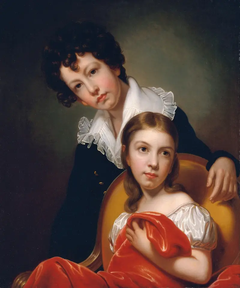 Michael Angelo und Emma Clara Peale von Rembrandt Peale
