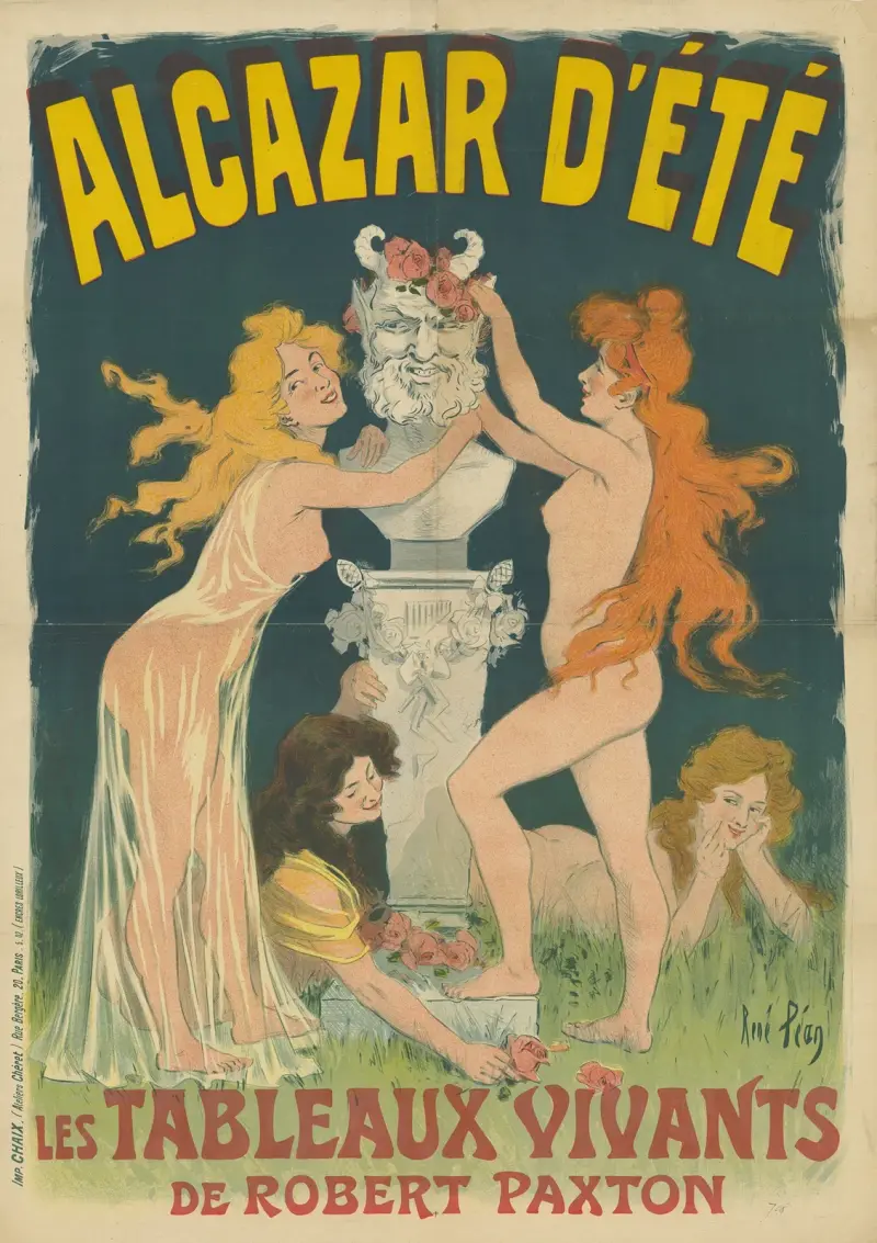 Alcazar d’Été. Żywe obrazy, René Péan