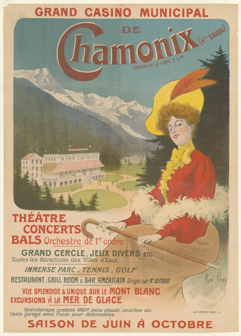 Grand Casino municipal de Chamonix av René Péan