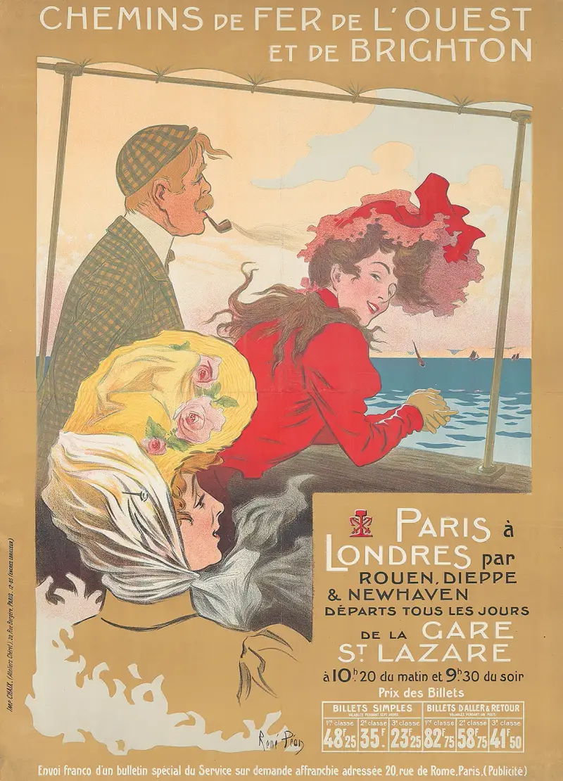 Paris à Londres, René Péan