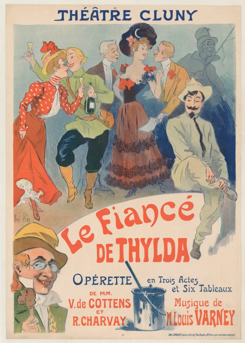 Théatre Cluny. Thyldas fästmö av René Péan