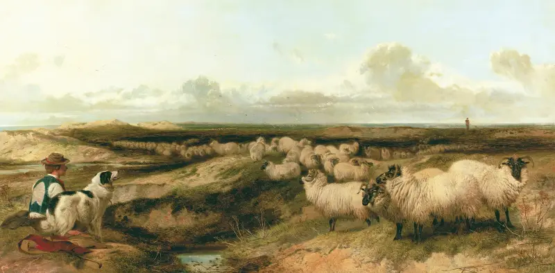 Lytham Common av Richard Ansdell