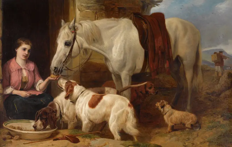 Dcera chalupníka, Richard Ansdell