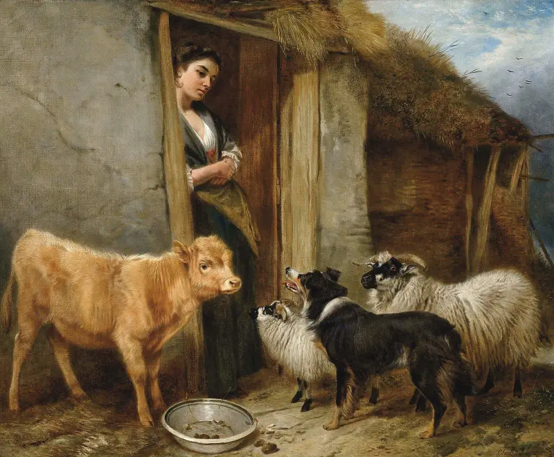 The shepherd’s home av Richard Ansdell
