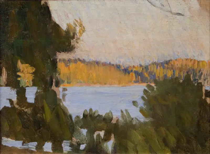 Pláž u Ösbyholmu, Richard Bergh