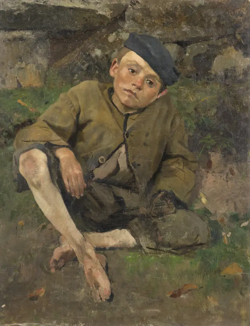 Der kleine Krüppel von Richard Bergh