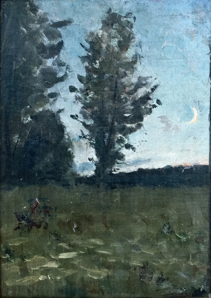 Månskenslandskap av Richard Bergh