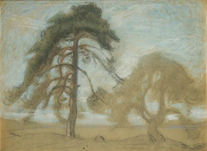 Borové stromy v Tyresö, Richard Bergh
