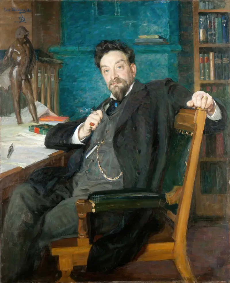 Professor Karl Warburg von Richard Bergh