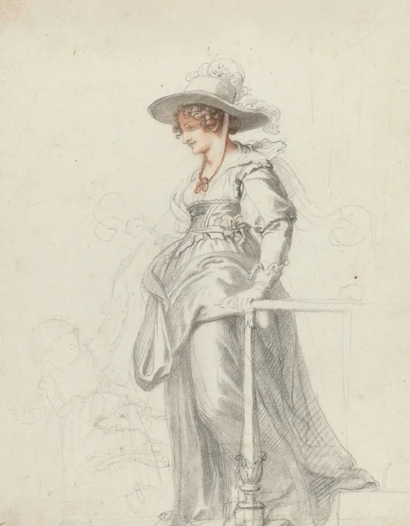 Maria Cosway med sin dotter Louisa av Richard Cosway