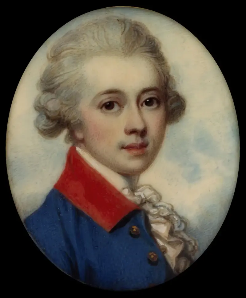 Porträtt av en gentleman av Richard Cosway