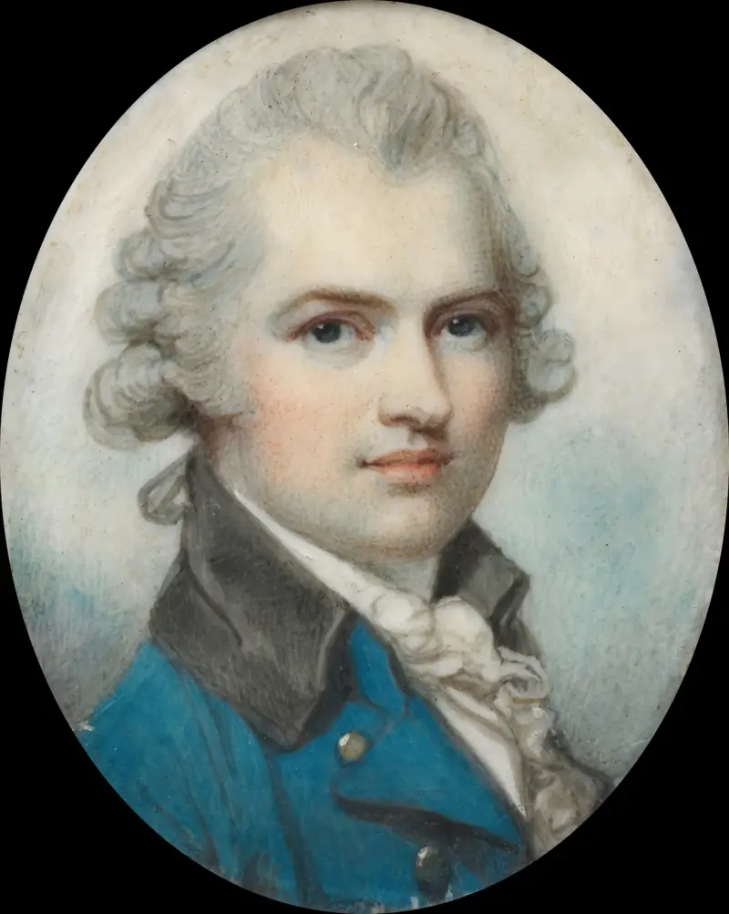Porträtt av en man av Richard Cosway