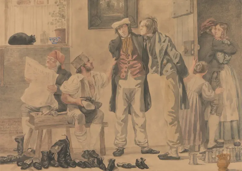 Rozstrzygnięcie spornego punktu, Richard Dadd