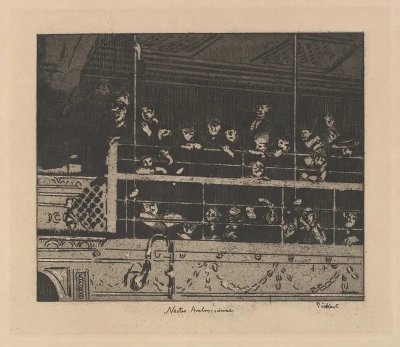 Noctes Ambrosianae von Walter Richard Sickert