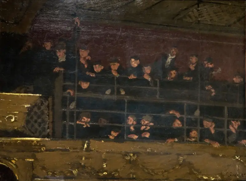 Noctes Ambrosionae, Gamle Mogulens galleri av Walter Richard Sickert