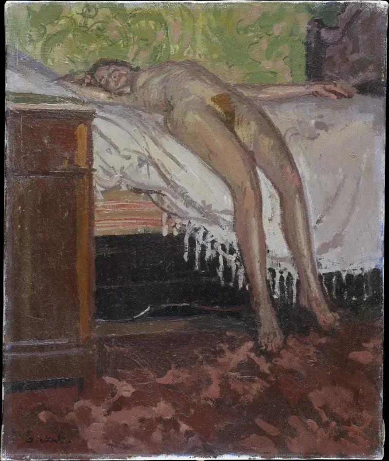 Ležící akt (Thin Adeline), Walter Richard Sickert