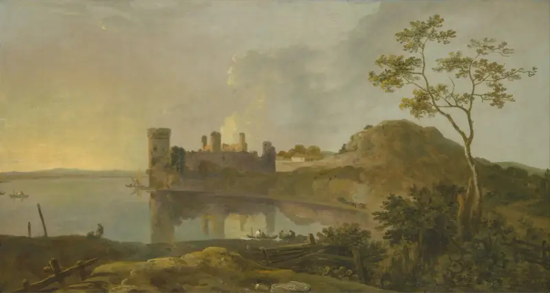 Letni wieczór (Zamek Caernarfon), Richard Wilson