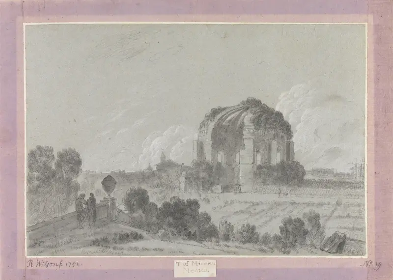 Minerva Medicas tempel, Rom av Richard Wilson