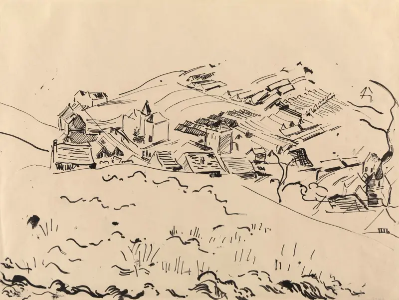 Landschaft I von Rik Wouters
