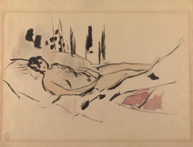 Liegender Akt – Nr. 1 von Rik Wouters