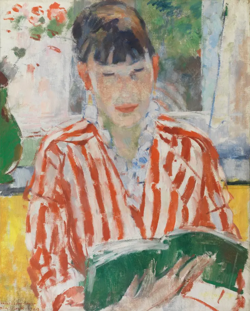 Lesende Frau, 1913 von Rik Wouters