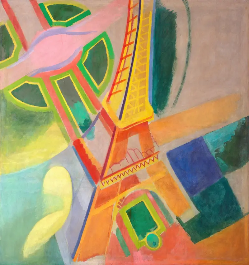 Eiffelturm, 1924 – Nr. 1 von Robert Delaunay