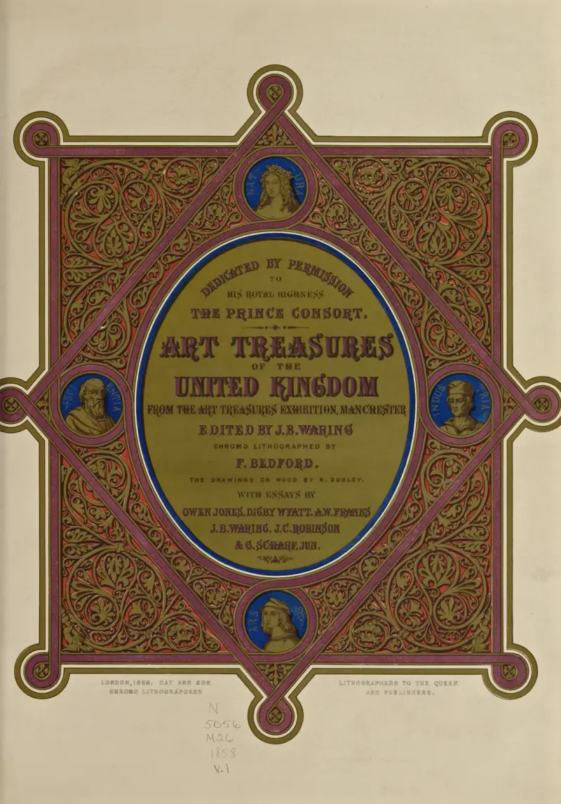 Konstskatter från Storbritannien, plansch 1 av Robert Dudley