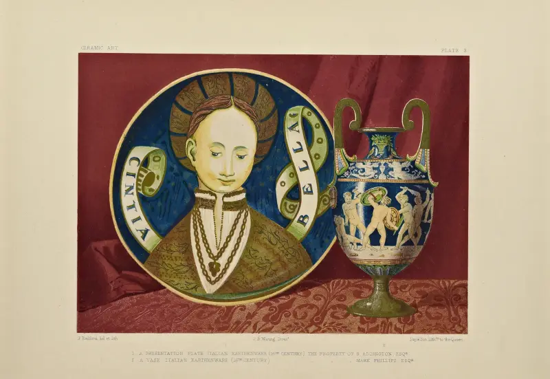 Konstskatter från Storbritannien, plansch 22 av Robert Dudley