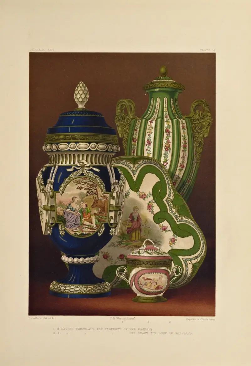 Brittiska konstskatter, plansch 33 av Robert Dudley