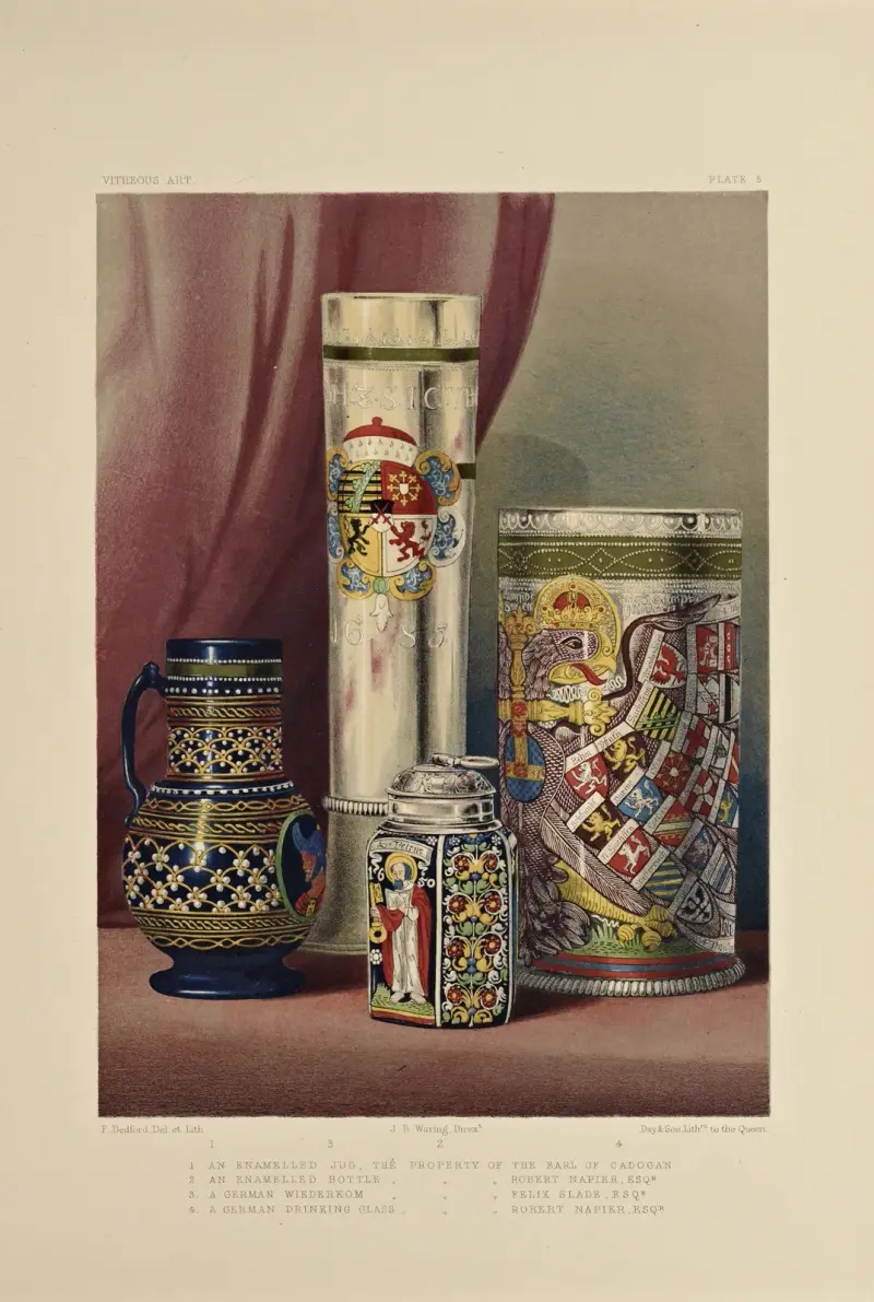 Brittiska konstskatter, plansch 41 av Robert Dudley