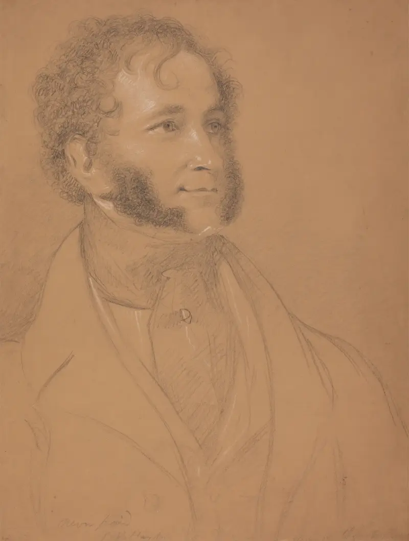 Porträtt av en herre av Benjamin Robert Haydon