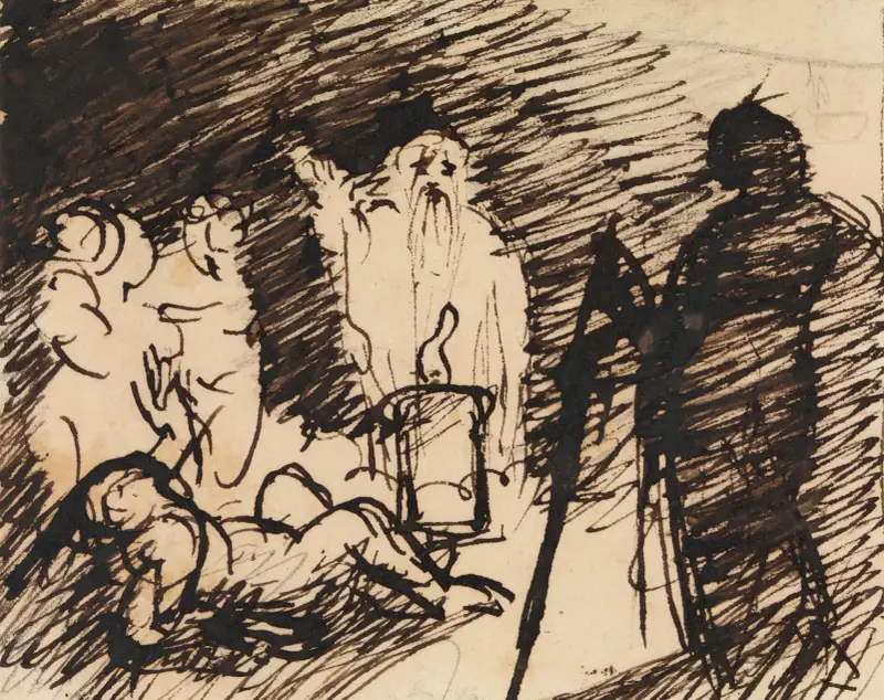 Studium sceny biblijnej, Benjamin Robert Haydon