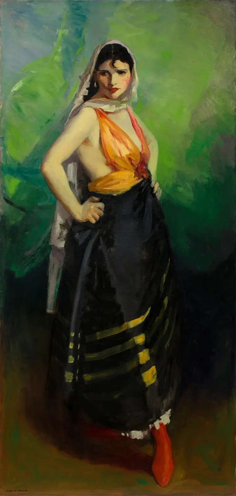 Betalo Rubino, Dramatic Dancer av Robert Henri