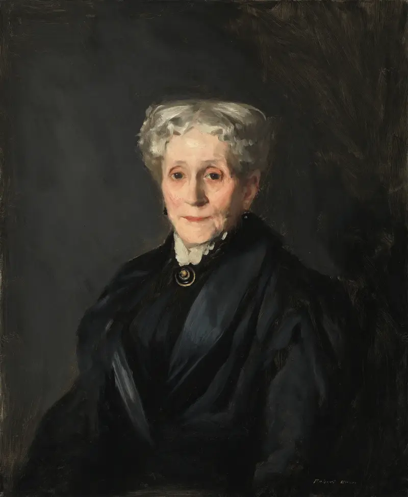 Elizabeth Virginia Lanning Bradner Smith (Mrs. George Cotton Smith) av Robert Henri