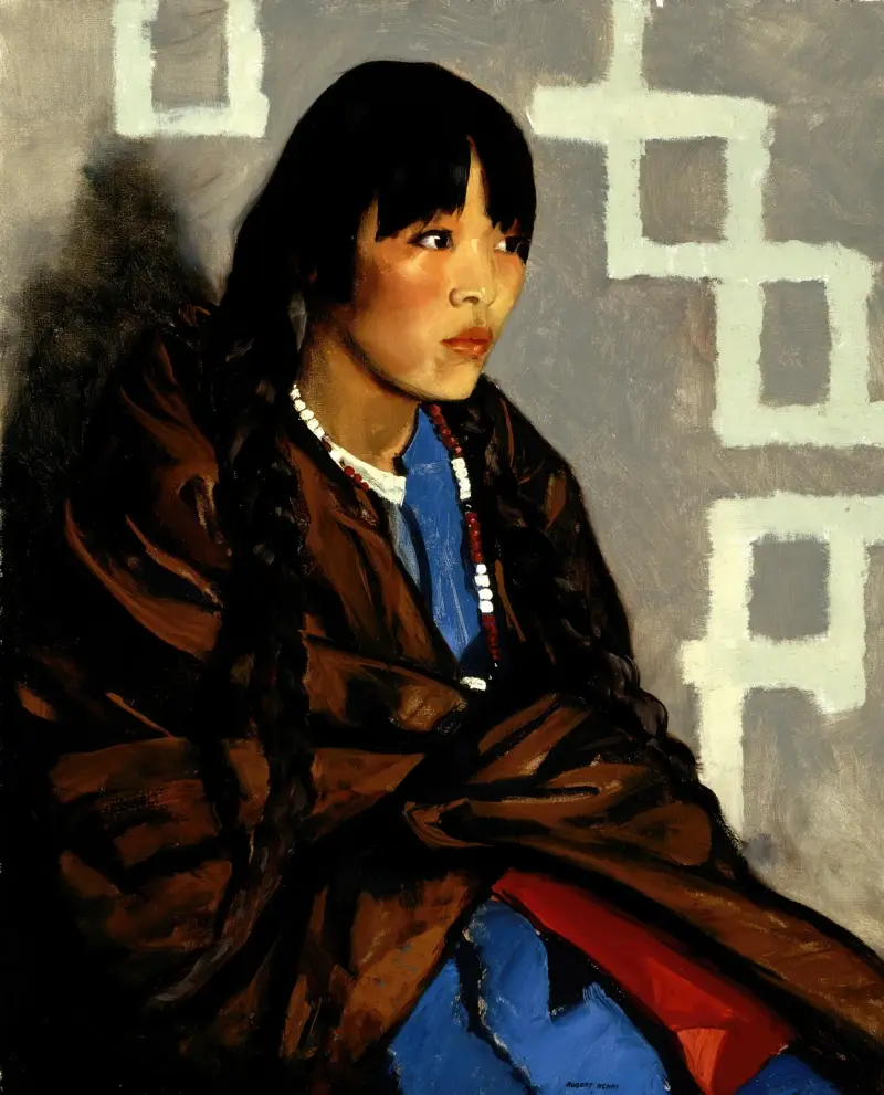 Indian Girl (Julianita) av Robert Henri