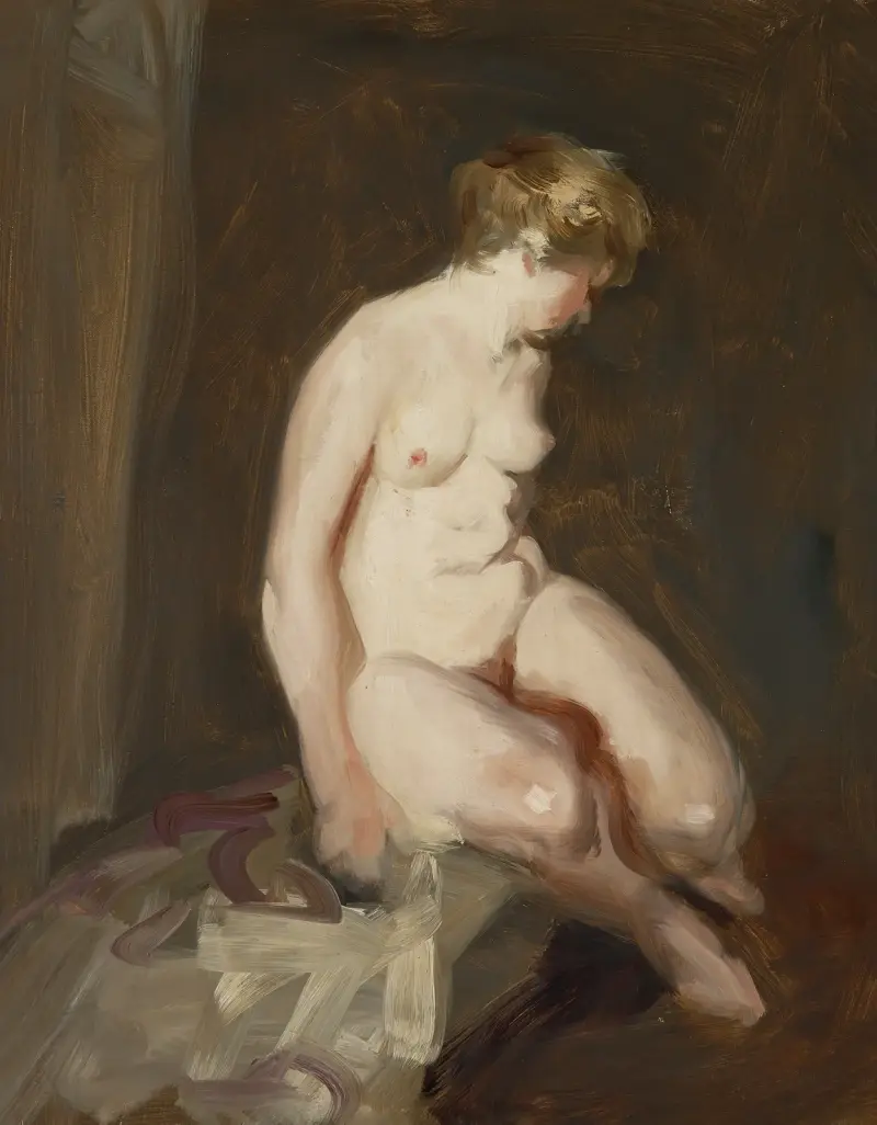 Nude av Robert Henri