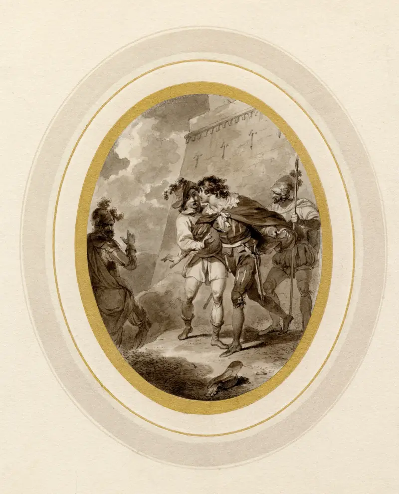 Hamlet, I, 4 von Robert Smirke
