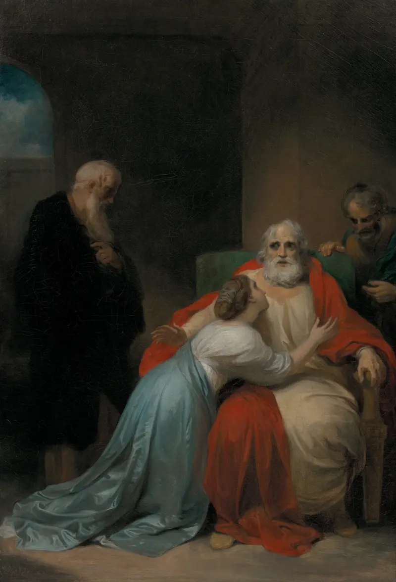 Kung Lears uppvaknande av Robert Smirke