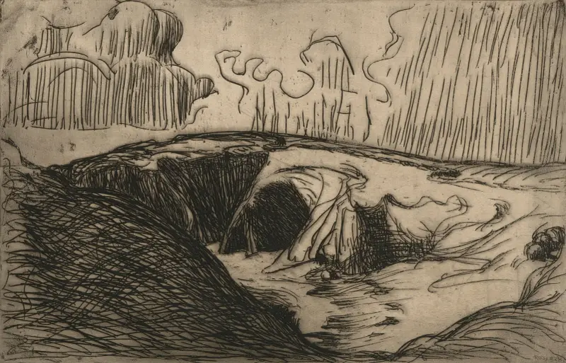 Die Klippe von Roderic O'Conor