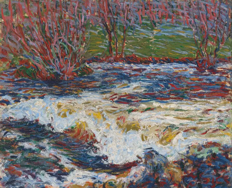 The Rushing Stream av Roderic O'Conor