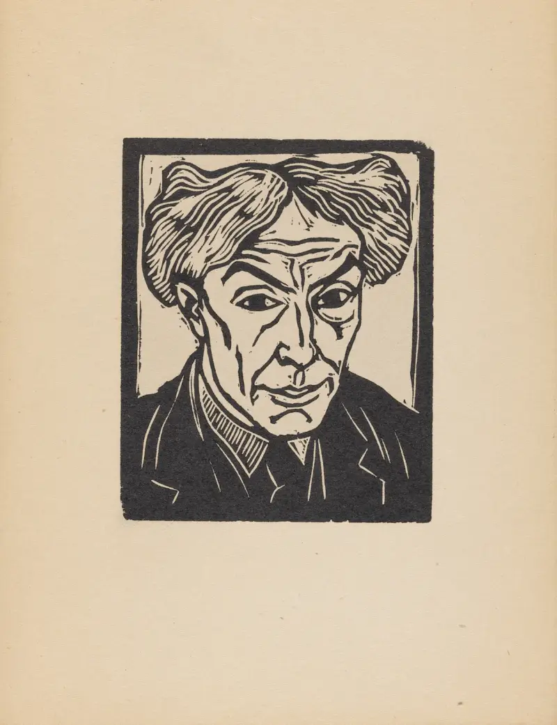 Vlastní podobizna, Roger Fry