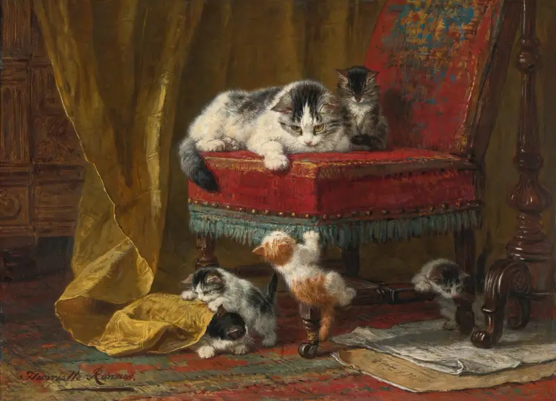 Duma matki – nr 1, Henriëtte Ronner-Knip
