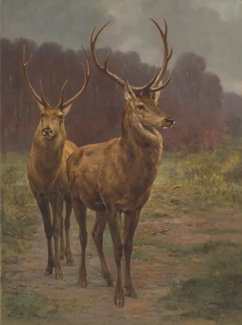 Skogens monarker av Rosa Bonheur