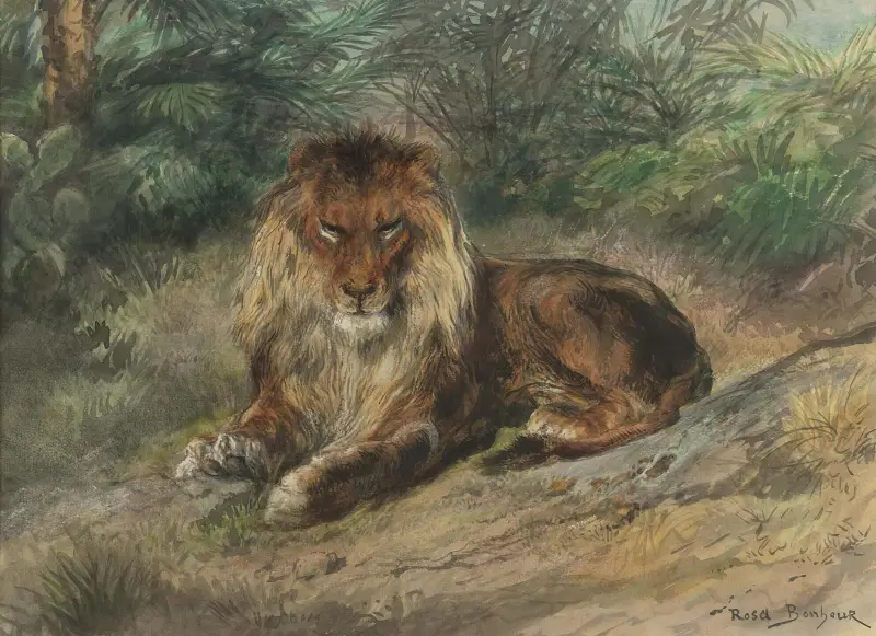 Starý monarcha, Rosa Bonheur