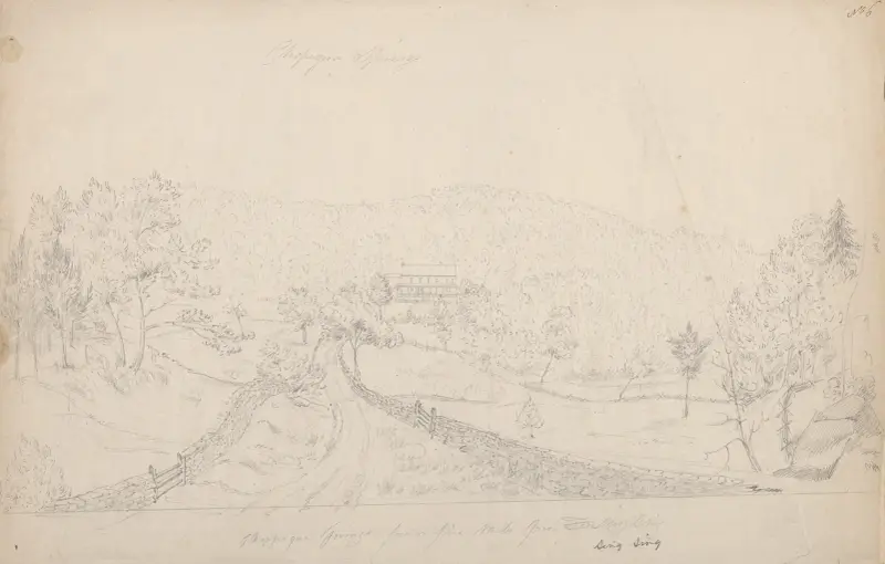 Chappaqua Springs four or five miles from Sing Sing av John Rubens Smith