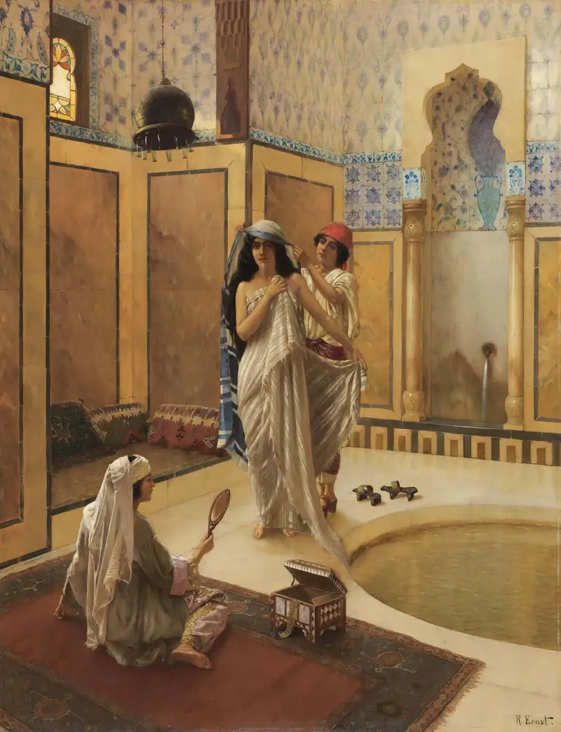 Po koupeli, Rudolf Ernst