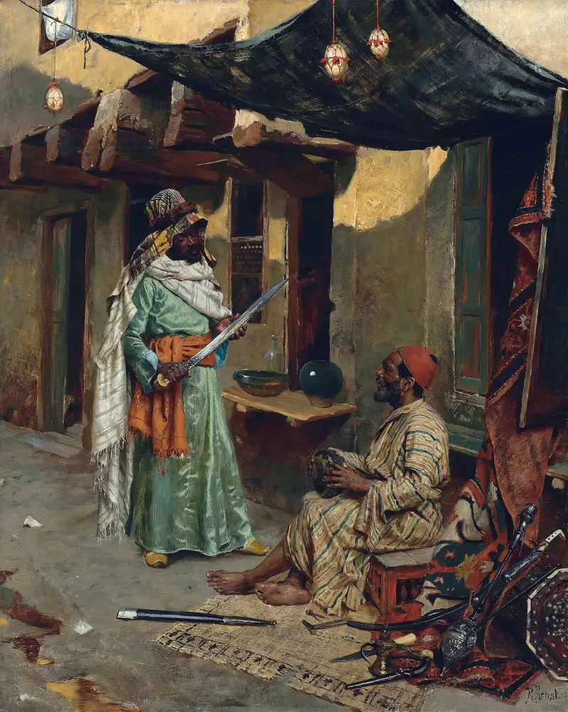The Arms Merchant av Rudolf Ernst